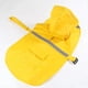 thumbnail image 5 of Large Dog Raincoats with Reflective Stripe Hood, Dog Rain Poncho Jacket (1 Pack, Yellow, XXL), 5 of 5