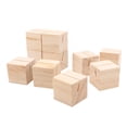 thumbnail image 4 of Minkissy 10 Pcs Table Photo Holder Wood Handmade Beige Square Shaped Displaying Names for Office Use, 4 of 6