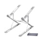 thumbnail image 1 of Soporte de refrigeración para computadora portátil Soporte plegable para computadora portátil Soporte ajustable de aleación de aluminio, Plata Eigraketly EL001928-01B, 1 of 2