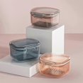 thumbnail image 4 of Denture Bath Case Cup Box Holder Storage Soak Container with Strainer, Denture Cup, Retainer Case, False Teeth Storage Box Holder, 4 of 5