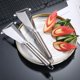 thumbnail image 3 of Cuchillo para tallar frutas, cuchillo cortador de frutas y verduras de acero inoxidable, herramienta multiusos para pelar frutas en forma de V, 3 of 5