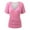 Pink, variant on Giftesty Womens T Shirts Short Sleeve Shirts V-Neck Tops Summer Casual Lightweight Clothes