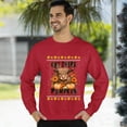 thumbnail image 3 of Christmas Sweatshirt, Hay There Pumpkin Highland Cow Sweatshirt, Funny Rustic Fall & Autumn Crewneck, Farm Animal & Pumpkin Patch Apparel, 3 of 5