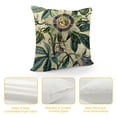 thumbnail image 4 of Leisuo  Throw Pillow Covers Paris French Botanical Floral Victorian Bird Rose Gardens Green Flower Decorative Pillow Cases Home Decor Square Pillowcases White, 4 of 5