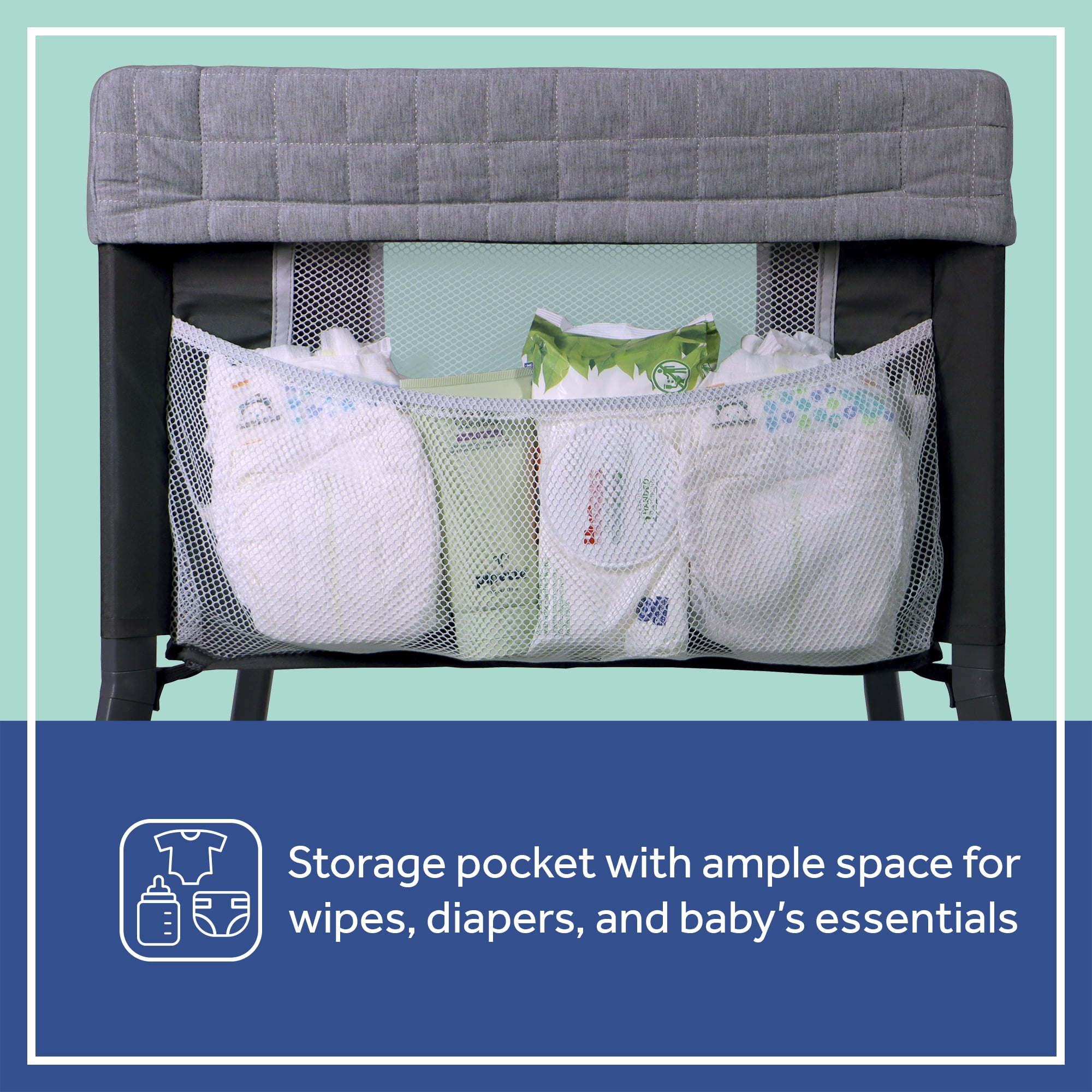 Sealy Cozy Soft Lightweight Breathable Bassinet