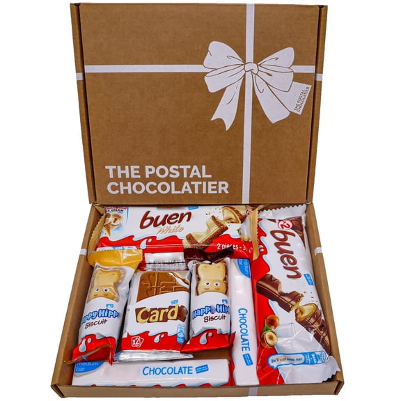 Bueno Chocolate Gift Box Hamper – Letterbox Friendly Chocolate Gift for Birthdays, Thank You, Get Well Soon & Treats – Bueno, Happy Hippo & Cards Selection for Him & Her