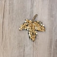 thumbnail image 5 of MLINS Golden Sew on Patches with Sequin Maple Shape for Custom Clothes Jackets Jeans and Holes Repair 3.5 inches, 5 of 8