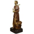 thumbnail image 4 of Northlight 9.5" St Francis of Assisi Polyresin Tabletop Figurine, 4 of 5