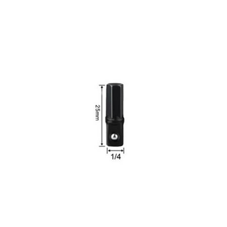 

1/4 Drill Socket Adapter for Impact Driver Hex Shank to Square Socket Extension