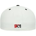 thumbnail image 4 of Men's New Era White Carolina Mudcats Authentic Collection Team Alternate 59FIFTY Fitted Hat, 4 of 5