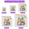 thumbnail image 5 of Scottish Terrier Mother Book Lover Living That Dog Mom Life Happy Mother's Day Cutout Transfer Sticker Scottie Dog Lover Gifts Transparent Decal Art Decor - 03004, 5 of 5