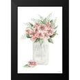 thumbnail image 2 of Jacobs, Cindy 17x24 Black Modern Framed Museum Art Print Titled - Pink Posies in a Jar, 2 of 5