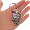 thumbnail image 4 of Basketball Keychain for Fans with Zinc Alloy Design Multicolor Team Spirit Souvenir 3.5 inch, 4 of 8