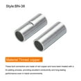 thumbnail image 3 of 5Pcs Non Insulated Butt Connectors 2AWG Wire Connector BN-38 for Electrical Wire Crimp Ferrule, 3 of 5