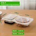 thumbnail image 3 of Contenedor de condimentos PHOYEN de doble compartimento, 21 juegos con tapas, 3 of 6