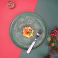 thumbnail image 3 of Assiette verte en polypropylène Holiday Time, 3 of 5