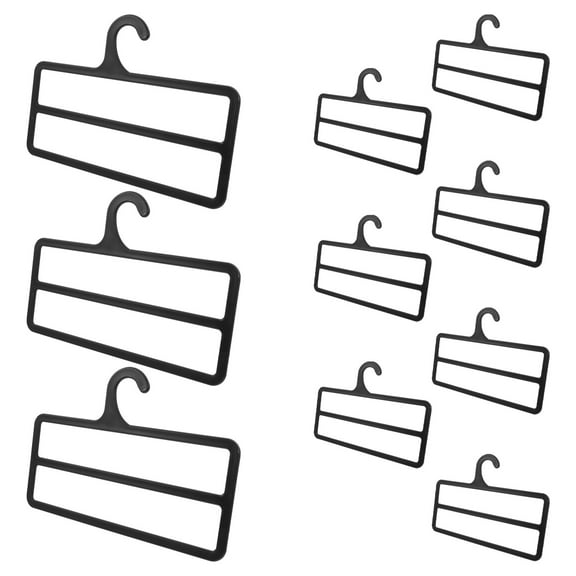 10 Pcs Display Stand Belt Hanger Cloth Hanger Hanger for Pants Hangers Space Saving Coat Hangers Closet Towel Hanger