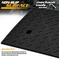 thumbnail image 6 of BuySphere 2pcs 4.5" Rise Threshold Ramp Heavy Duty Loading Driveway Ramp Rubber Curb Ramp 19.5 in L x 12 in W x 4.5 in H for Cars, Warehouse, Wheelchair, Motorcycles, 6 of 10