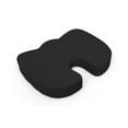 thumbnail image 6 of Deluxe Comfort Coccyx Orthopedic Memory Foam – Tailbone Support – Great for Car or Office – Seat Cushion, Black, 6 of 8