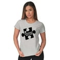 thumbnail image 4 of Different Not Less Autism Puzzle Womens Slim Fit Graphic Tee Brisco Brands X, 4 of 5