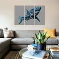 thumbnail image 5 of "Great White Shark In Color I" by BIOWORKZ Canvas Print, 5 of 5