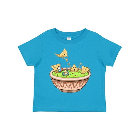 

Inktastic Nachos Partying in Guacamole Gift Toddler Boy or Toddler Girl T-Shirt