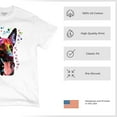thumbnail image 4 of Tee Hunt Dean Russo German Shepherd T-Shirt Colorful Dog Best Friend Men's Tee, White, Large, 4 of 5