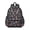 DarkBlue Cartoon Dinosaurs Astronauts, variant on BlackWhite Origami Dinosaurs Tribal Cute School Backpack with Padded Back and Adjustable Shoulder Straps 13.4"x11"x4.7"
