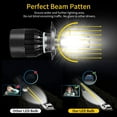 thumbnail image 3 of For 1999-2001 Toyota Solara LED Headlight Bulbs 9003/H4 High/Low Beam 6000K White 2pcs, 3 of 9