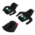 thumbnail image 6 of LAZIOEGR Universal Velvet Handlebar Hoodie Cover – Decorative Knob Protector for Scooter, Tricycle & Handbrake – Black, 6 of 8