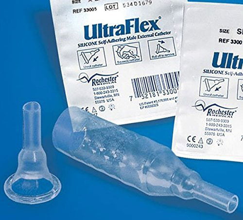 10 Condom Catheters 25mm External Self-Adhering Catheters SmaLL  25 mm 