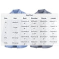 thumbnail image 3 of Gamivast Cotton Shirts for Men Oversized Lapel Collar Button up Shirts Casual Long Sleeve Sweatshirts with Chest Pockets Street Fashion Outfits, 3 of 6