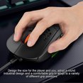 thumbnail image 4 of Souris de Jeu USB Câblé RGB Souris de Jeu Réglable Souris de Jeu DPI Accessoire Ordinateur Portable Réglable, Noir, 4 of 7