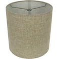thumbnail image 4 of Urbanest Linen Drum Lamp Shade, 10-inch by 10-inch by 10-inch, Natural Flax, Spider-Fitter, 4 of 8