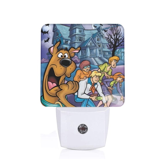 Saiise Scooby-Doo Print LED Night Light for Bathroom,Hallway,Bedroom,Kids Room,Stairway-US