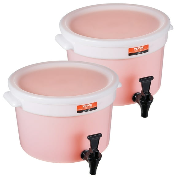VEVOR 3 Gallon Drink Beverage Dispensers for Parties, Plastic Juice Dispenser