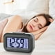 thumbnail image 1 of Reloj electrónico digital con pantalla LED, pantalla digital estéreo, alarma de repetición, conmutación 12/24H, cuenta regresiva, pantalla 3D, avance/cuenta regresiva, negro, 1 of 8