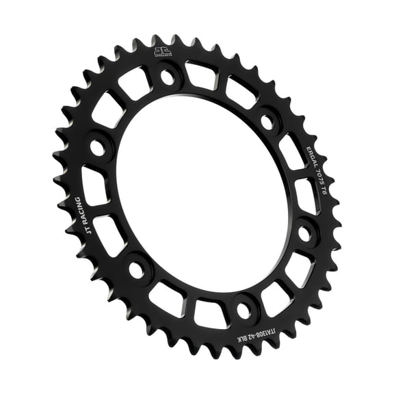 JT Racelite Aluminum Black Rear Sprocket 42 Tooth (JTA1308.42BLK)
