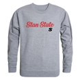 thumbnail image 1 of W Republic 556-208-HGY-03 California State University, Stanislaus T-Shirt Col Rond pour Hommes - Gris Chiné, Large, 1 of 1