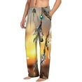thumbnail image 5 of Cauagu Follow Your Dream Dreamcatcher Mens Pajama Pants Sleep & Lounge Pants,PJ Bottoms with Pockets-XX-Large, 5 of 7