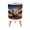 Color 4, variant on Small Trash Can with Lid Stream African Elephant Wild Animal Portrait Wildlife Grassland 1.8 Gallon Dog Proof Trash Can Round Garbage Can Waste Bin Wastebasket for Bathroom Bedroom Living Room