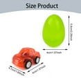 thumbnail image 3 of Easter Eggs Filled with Pullback Vehicles Toys, Easter Egg Hunt Party Favor Easter Gifts for Boys,12 Sets Mini Pull Back Cars, Party Favors for Kids Small Pull Back Race Cars for Kids Toddlers, 3 of 9