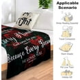 thumbnail image 5 of Yibo Daughter Birthday Gifts Blanket Flannel Soft and Comfortable Anti-static Bed Sofa Blanket, 5 of 8