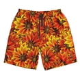 thumbnail image 5 of Goofa Sunflower4 Printed Mens Swim Trunks Summer Quick Dry Short Beach Swimwear Bathing Suits-Medium, 5 of 9