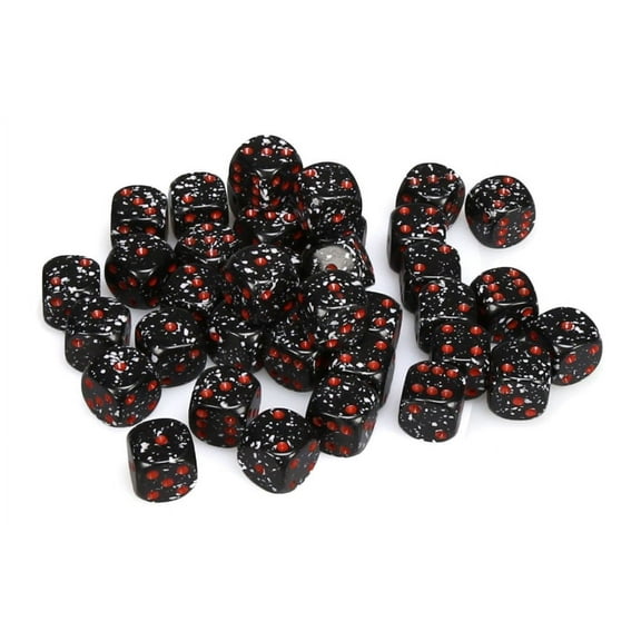 Chessex Dice DND Dice Set-Chessex D&D Dice-12mm Speckled Space Plastic Polyhedral Dice Set-Dungeons and Dragons Dice Includes 36 Dice