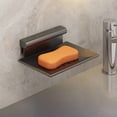 thumbnail image 1 of Jabonera autoadhesiva Lisbinx de aleación de aluminio para pared, soporte para esponja, ideal para ducha, baño y cocina., 1 of 7