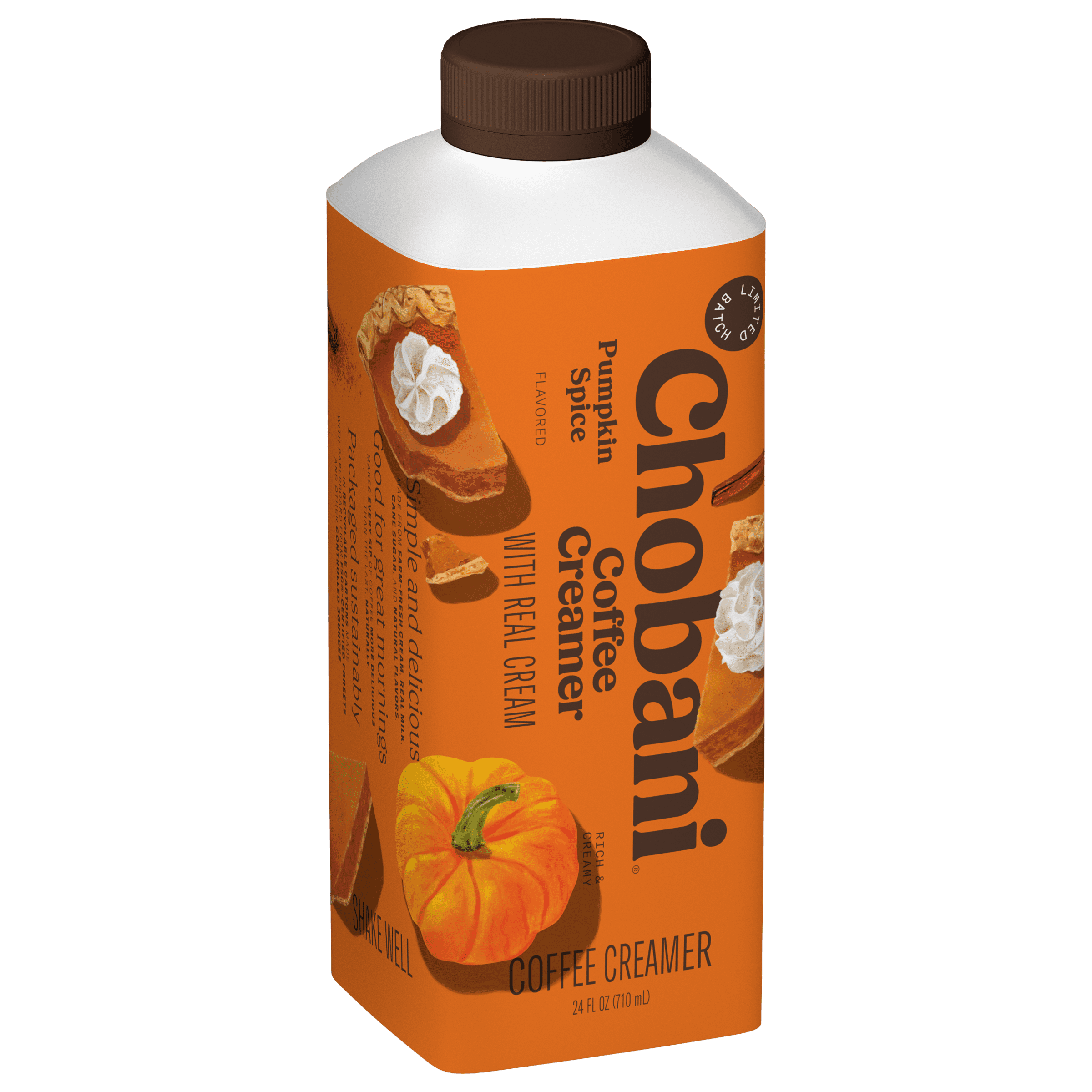 Chobani Coffee Creamer Limited Batch Pumpkin Spice 24 fl oz Carton