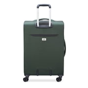 DELSEY PARIS Sky Max 2.0 24Medium Checked Softside Spinner Luggage, Green