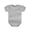 Grey, variant on Ruyang Baby Girls Cotton Rompers Ruffle Puff Short Sleeve Round Neck Bodysuit Infant Solid Triangle Crawling Clothes