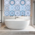 thumbnail image 4 of jesticaly 24piece Waterproof PVC Wall Tile Stickers Moroccan Style Easy To Paste Unique Decoration Modern, 4 of 6